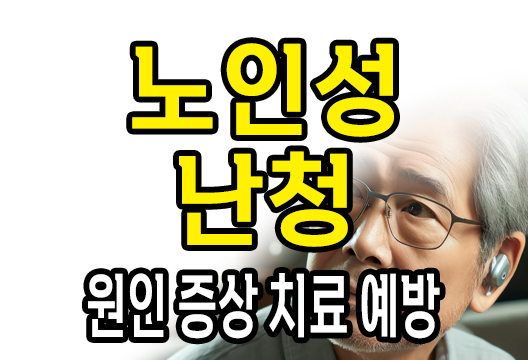 노인성 난청 원인과 증상, 치료와 예방