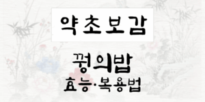 꿩의밥