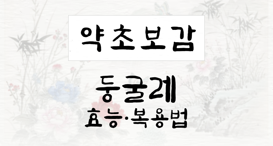 둥굴레