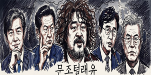 '문조털래유' 뜻과 유래 총정리! 명청갈등부터 합당 이슈까지 범여권 5인방